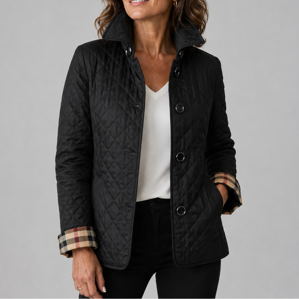 Giacca Donna Leggera Trapuntata Beige
