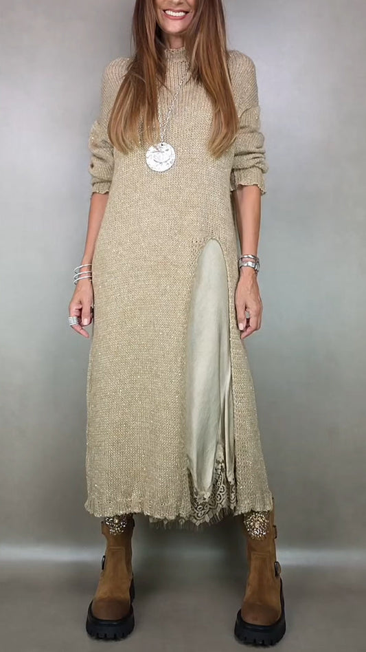 Completo elegante Beige