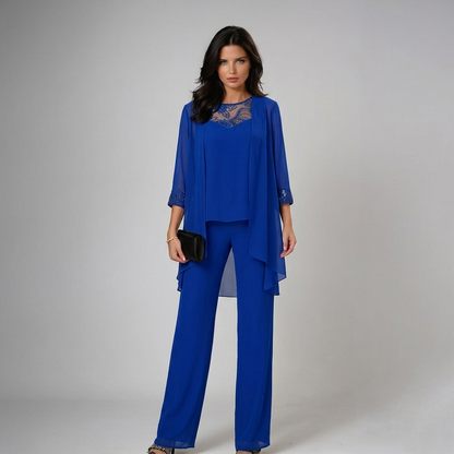 Completo Elegante Donna a Tre Pezzi