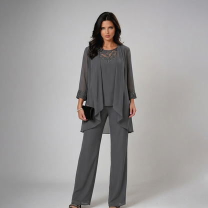 Completo Elegante Donna a Tre Pezzi