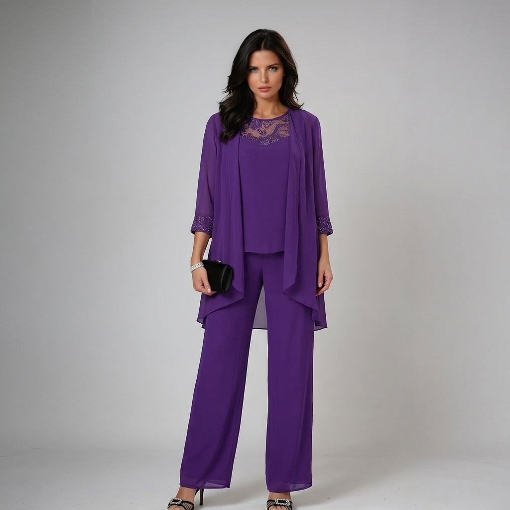Completo Elegante Donna a Tre Pezzi