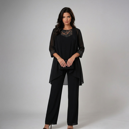 Completo Elegante Donna a Tre Pezzi